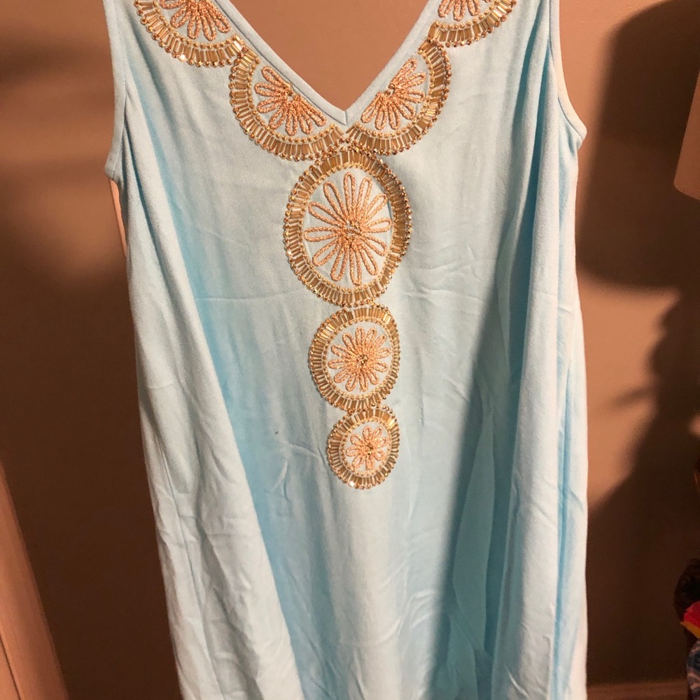 Stunning Lilly Pulitzer light blue dress
